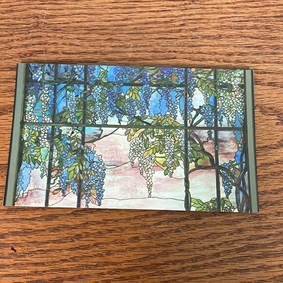 Tiffany Windows 19 blank cards with pictures of Stained Glass Designs - Picture 4 of 11